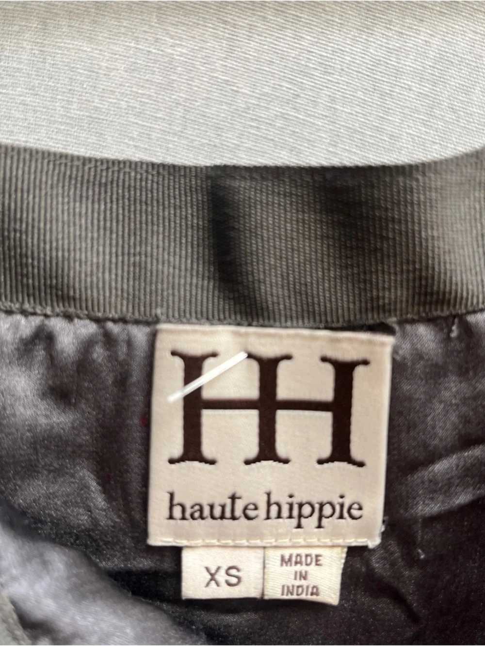 Haute Hippie Beaded Silk Mini Skirt Embellished XS - Picture 2 of 10
